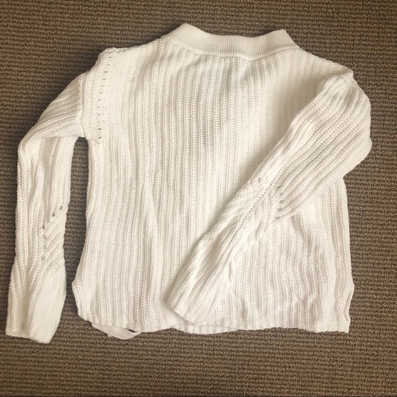 White Tie Sweater - Picture 2 of 7